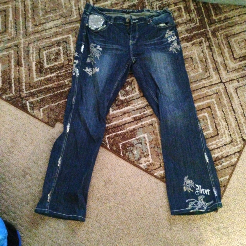 Cowgirl Stuff Jeans 36. Bling Jeans.